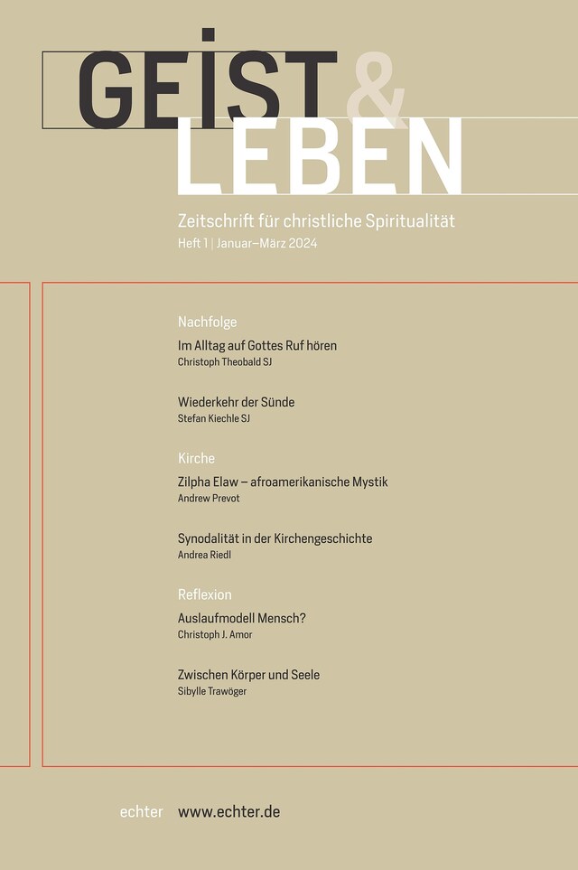 Book cover for Geist & Leben 1/2024