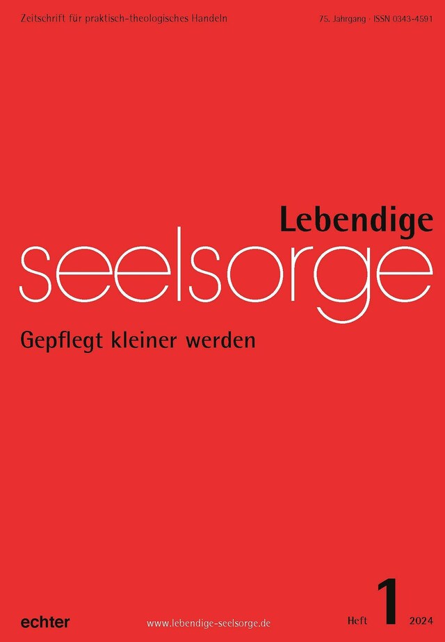 Bogomslag for Lebendige Seelsorge 1/2024