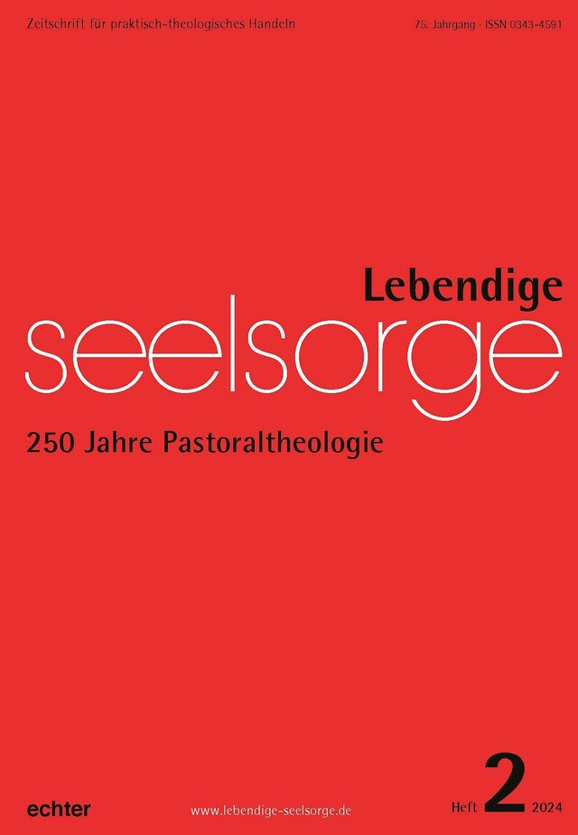 Book cover for Lebendige Seelsorge 2/2024