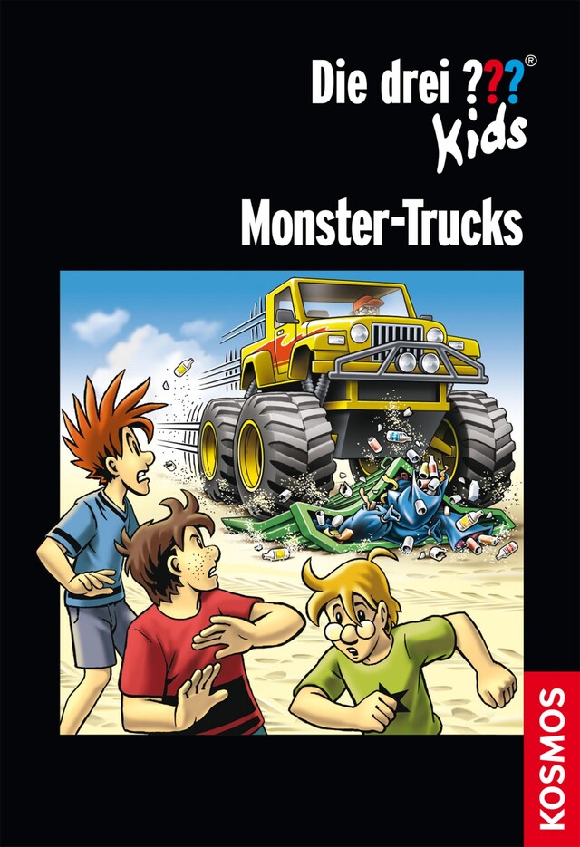 Buchcover für Die drei ??? Kids, Monster-Trucks (drei Fragezeichen Kids)