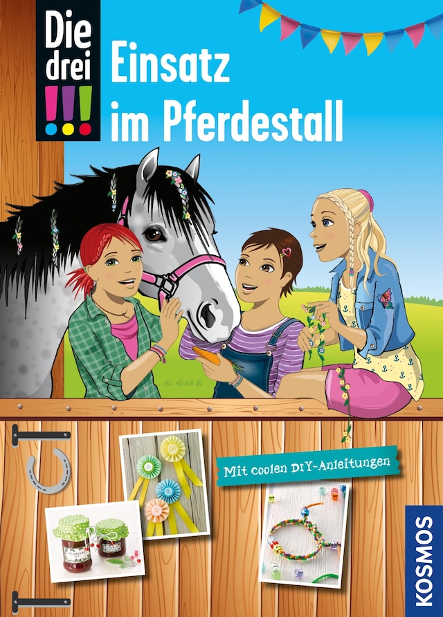 Copertina del libro per Die drei !!!, Einsatz im Pferdestall (drei Ausrufezeichen)