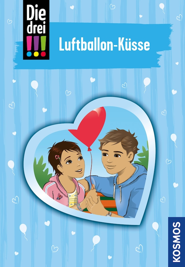 Portada de libro para Die drei !!!, 84, Luftballon-Küsse (drei Ausrufezeichen)