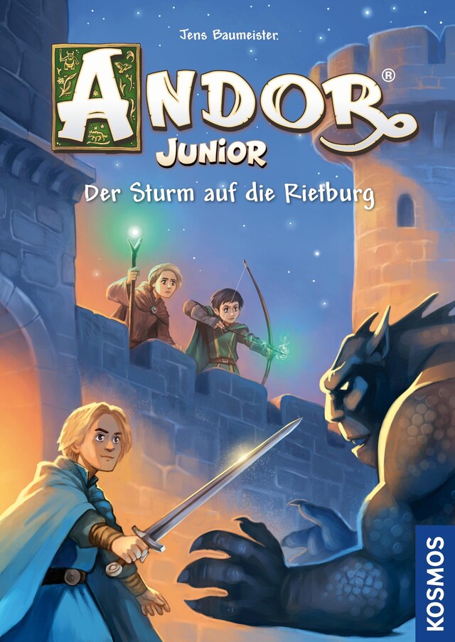 Book cover for Andor Junior, 2, Der Sturm auf die Rietburg