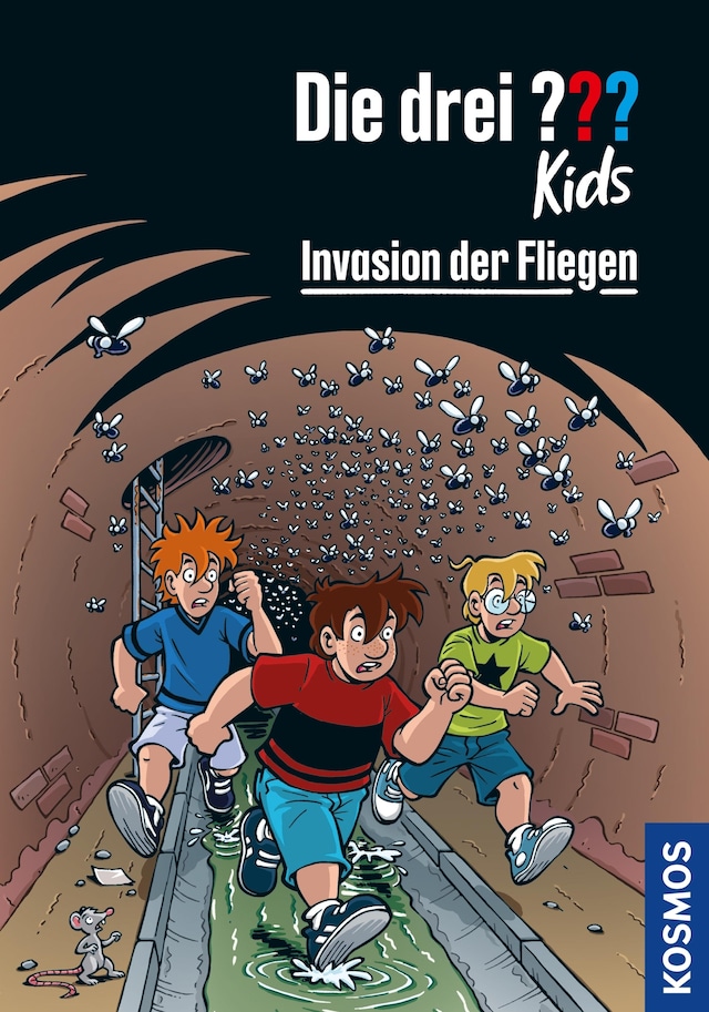 Boekomslag van Die drei ??? Kids, 3, Invasion der Fliegen (drei Fragezeichen Kids)