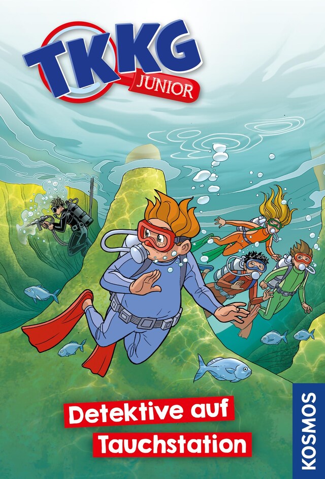 Copertina del libro per TKKG Junior, 16, Detektive auf Tauchstation