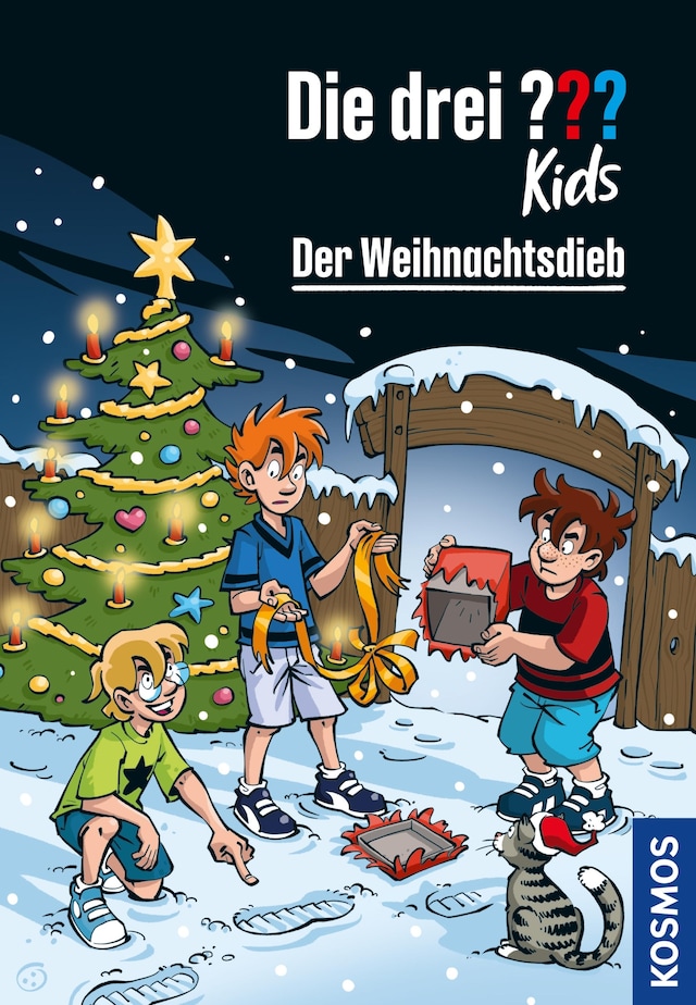 Kirjankansi teokselle Die drei ??? Kids, 57, Der Weihnachtsdieb (drei Fragezeichen Kids)