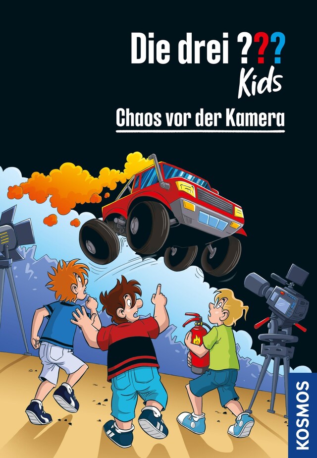 Kirjankansi teokselle Die drei ??? Kids, 4, Chaos vor der Kamera (drei Fragezeichen Kids)