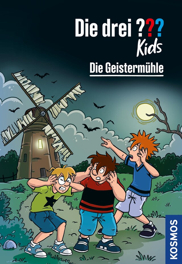 Okładka książki dla Die drei ??? Kids, 93, Die Geistermühle (drei Fragezeichen Kids)