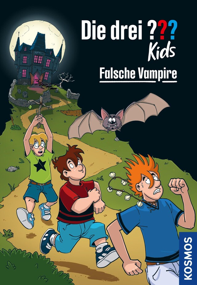 Portada de libro para Die drei ??? Kids, 94, Falsche Vampire (drei Fragezeichen Kids)