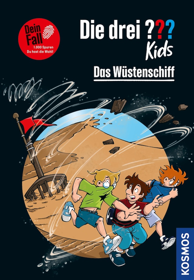 Book cover for Die drei ??? Kids Dein Fall, Das Wüstenschiff (drei Fragezeichen Kids)