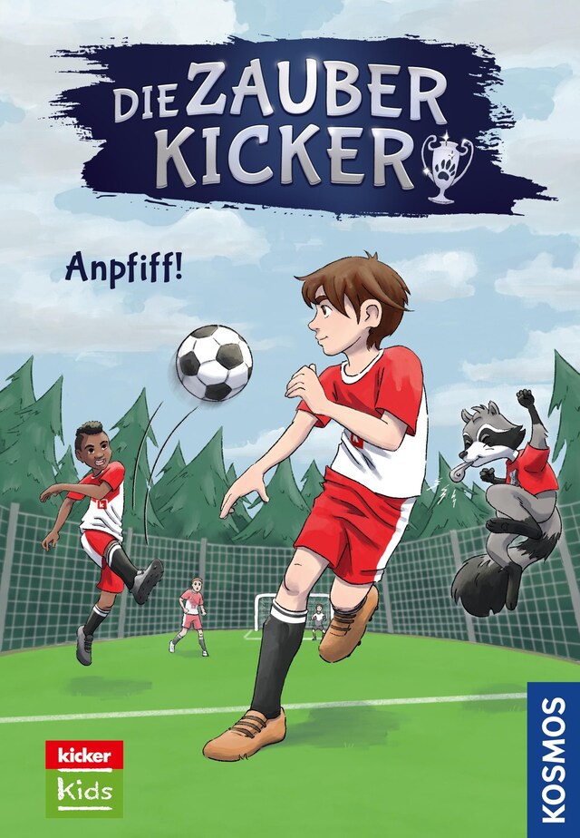 Buchcover für Die Zauberkicker, 1, Anpfiff!