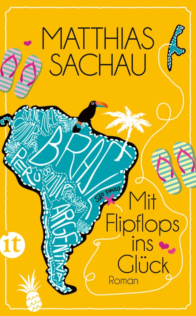 Book cover for Mit Flipflops ins Glück