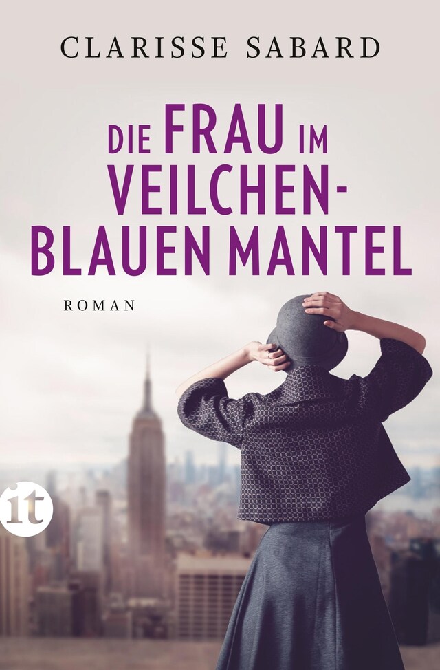 Buchcover für Die Frau im veilchenblauen Mantel