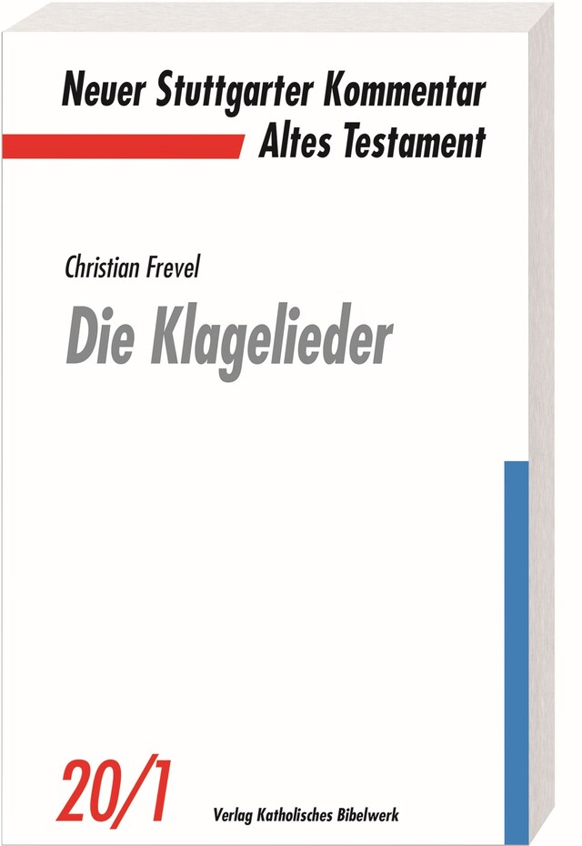 Copertina del libro per Die Klagelieder