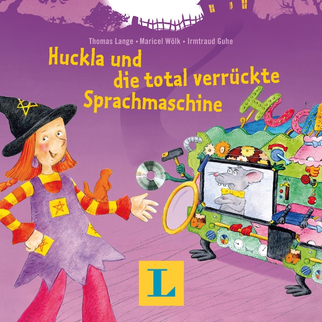 Buchcover für Huckla und die total verrückte Sprachmaschine