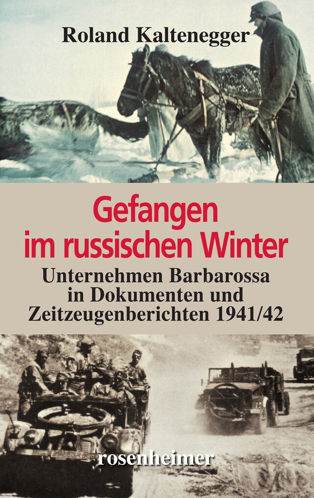 Buchcover für Gefangen im russischen Winter