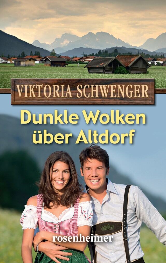 Book cover for Dunkle Wolken über Altdorf