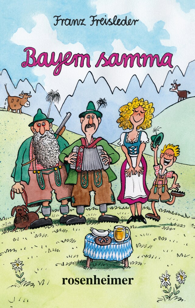 Copertina del libro per Bayern samma