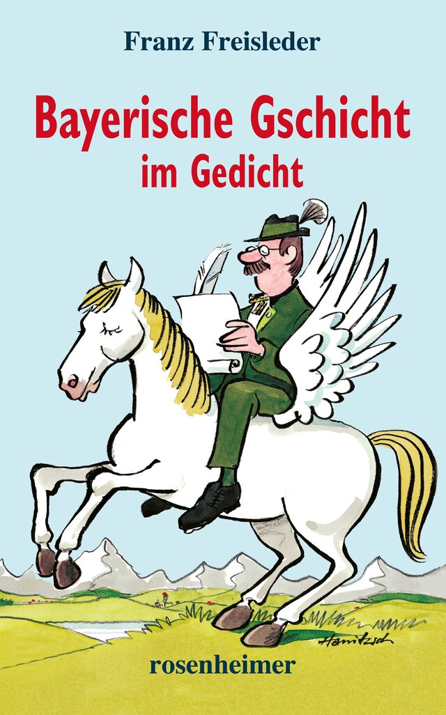 Buchcover für Bayerische Gschicht im Gedicht