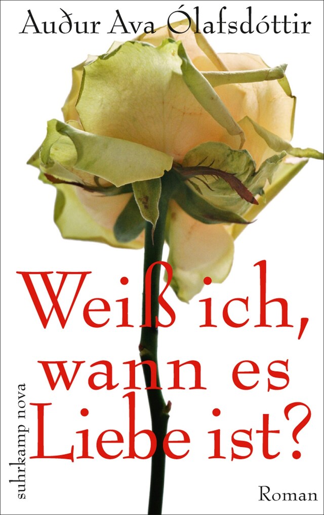 Copertina del libro per Weiß ich, wann es Liebe ist