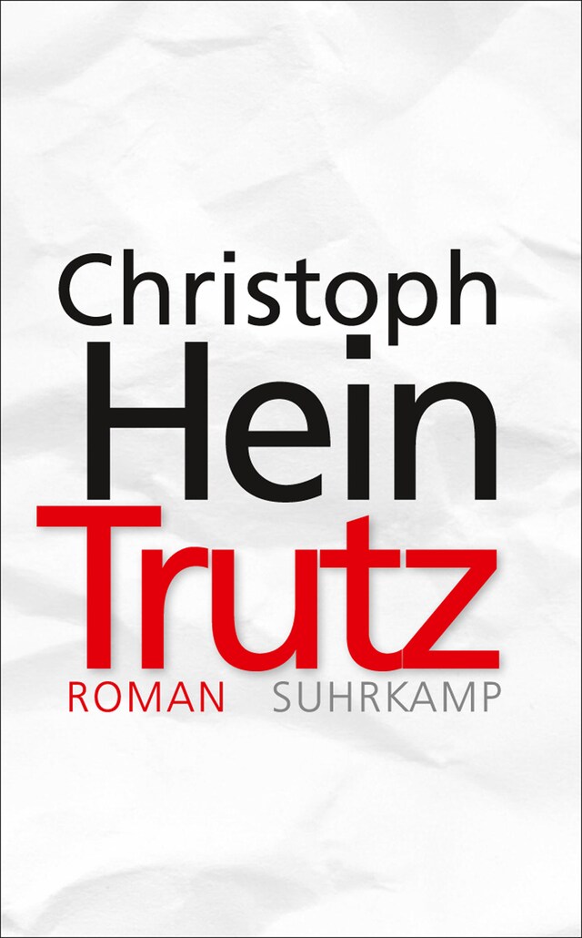 Buchcover für Trutz