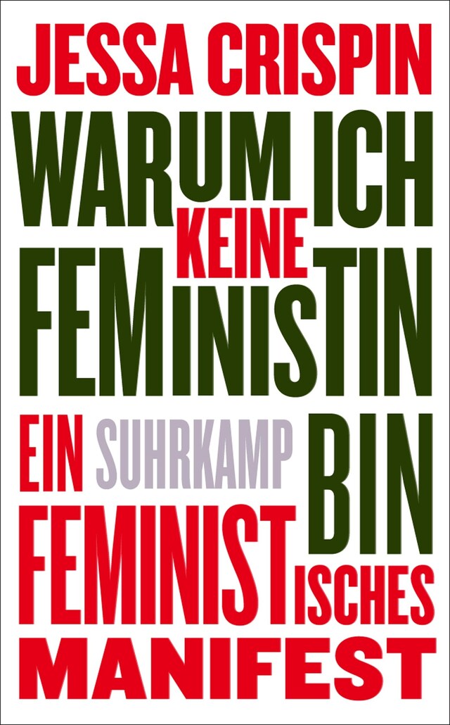 Buchcover für Warum ich keine Feministin bin