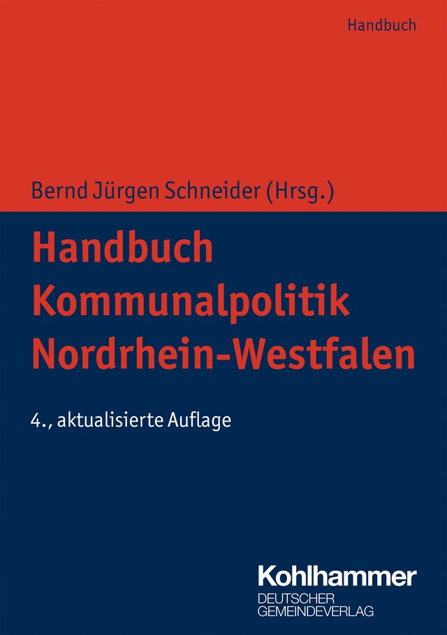 Couverture de livre pour Handbuch Kommunalpolitik Nordrhein-Westfalen