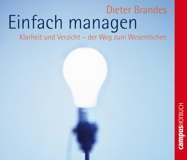 Book cover for Einfach managen