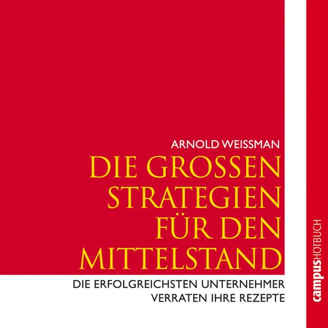 Book cover for Die großen Strategien für den Mittelstand