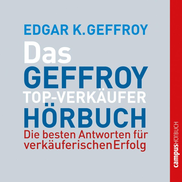Portada de libro para Das Geffroy Top-Verkäufer-Hörbuch