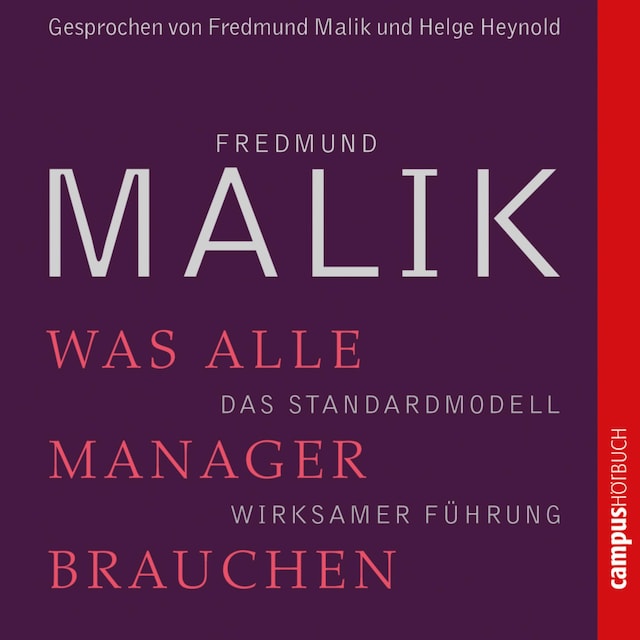 Couverture de livre pour Was alle Manager brauchen