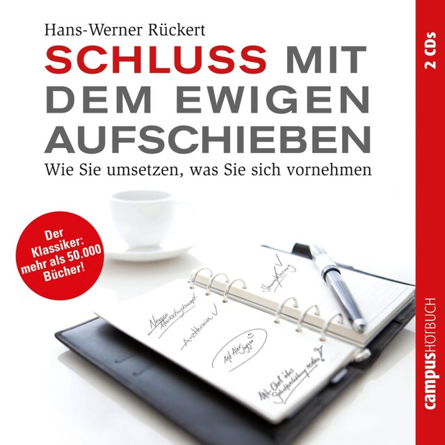 Book cover for Schluss mit dem ewigen Aufschieben