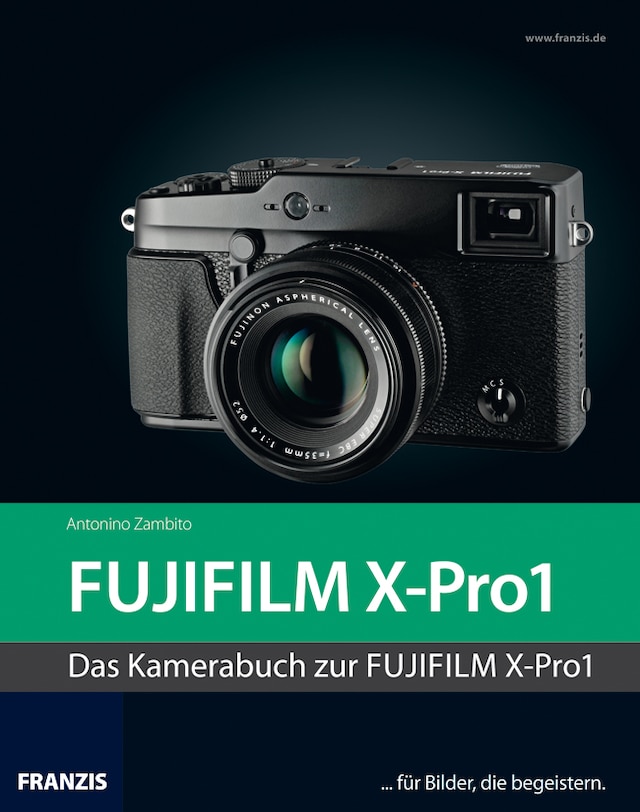 Bokomslag för Kamerabuch Fujifilm X-Pro1