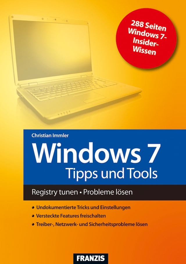 Kirjankansi teokselle Windows 7 Tipps und Tools