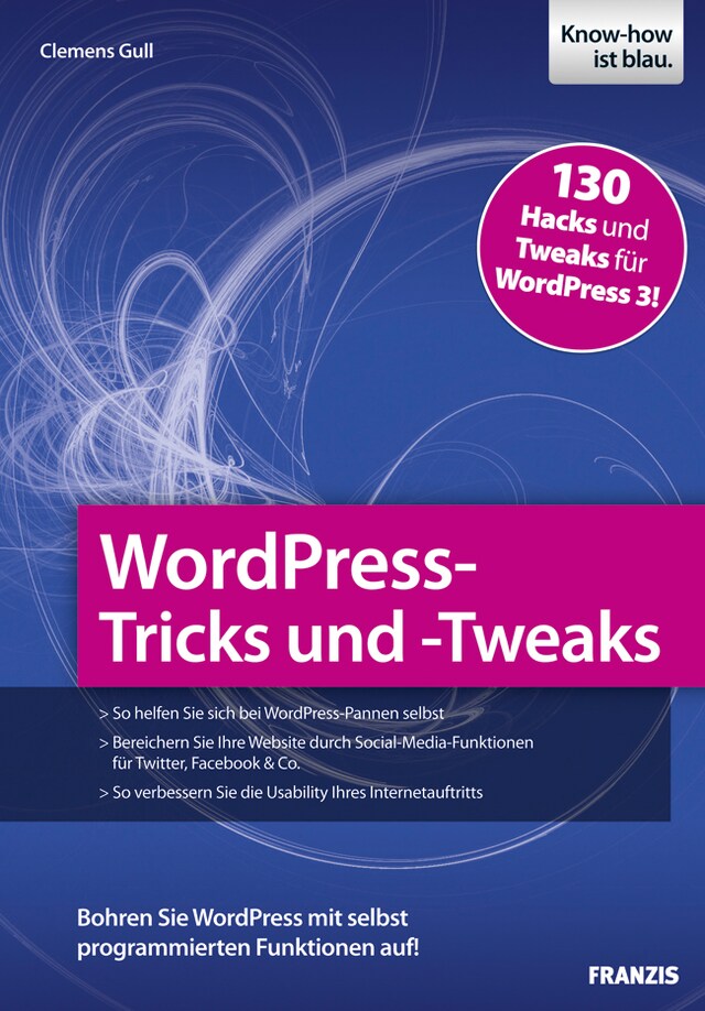 Book cover for WordPress-Tricks und -Tweaks