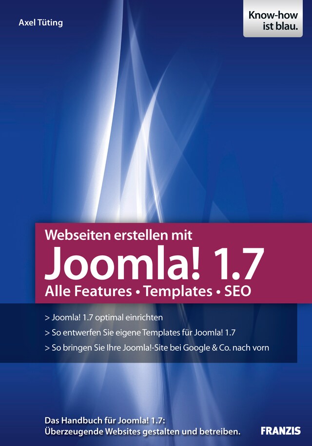 Book cover for Webseiten erstellen mit Joomla! 1.7