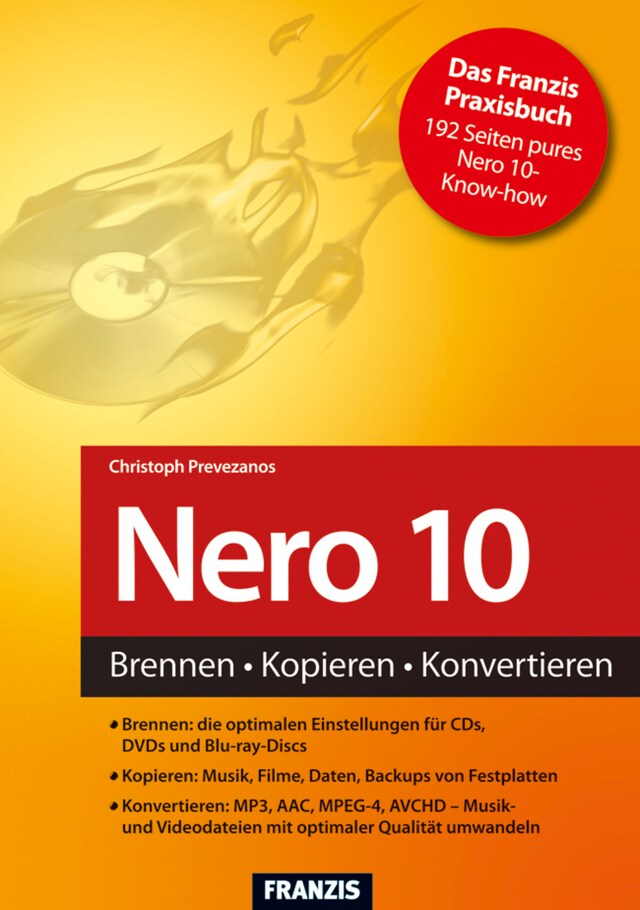 Book cover for Nero 10