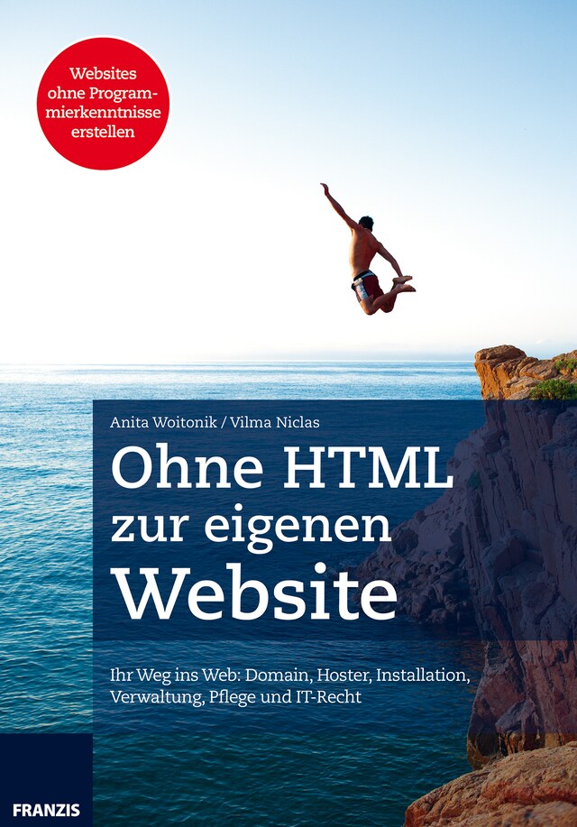 Okładka książki dla Ohne HTML zur eigenen Website