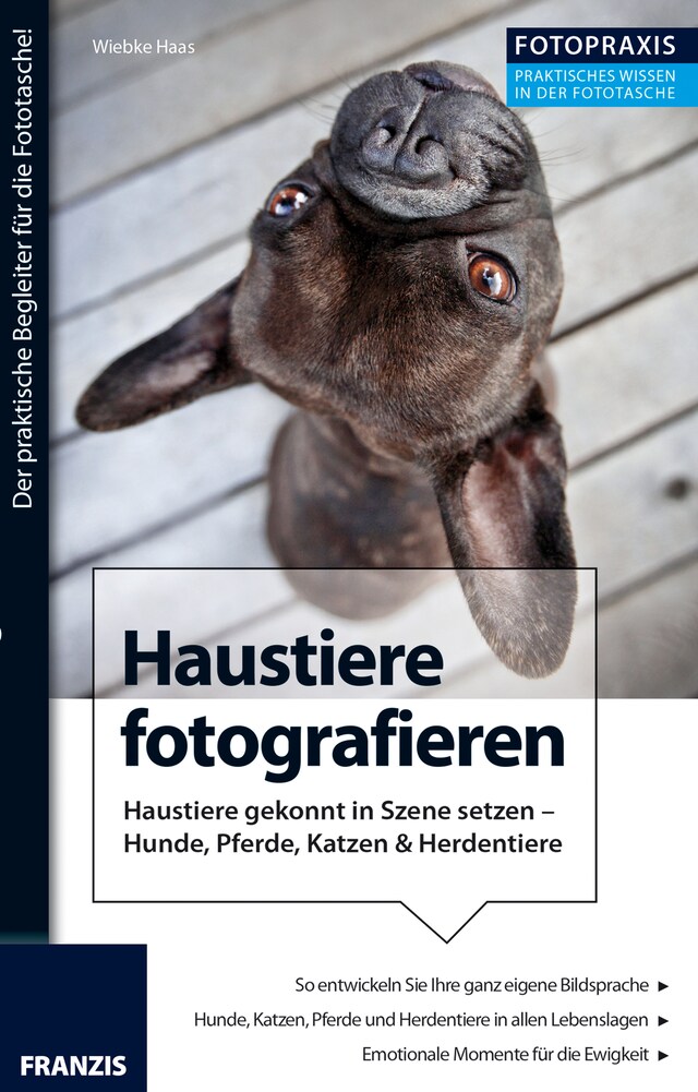 Portada de libro para Foto Praxis Haustiere fotografieren