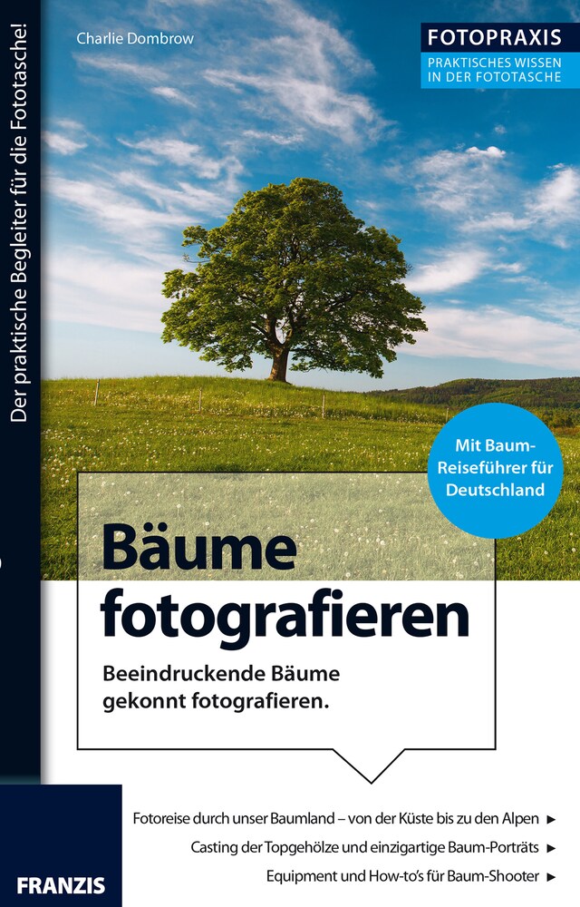 Buchcover für Foto Praxis Bäume fotografieren