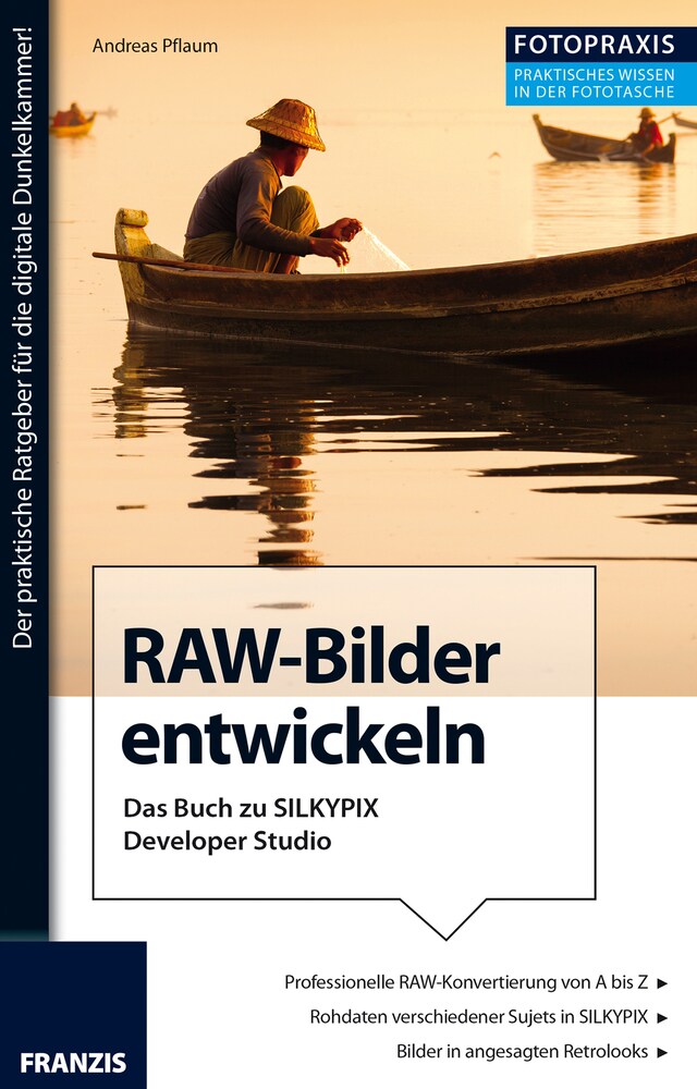 Buchcover für Foto Praxis RAW-Bilder entwickeln