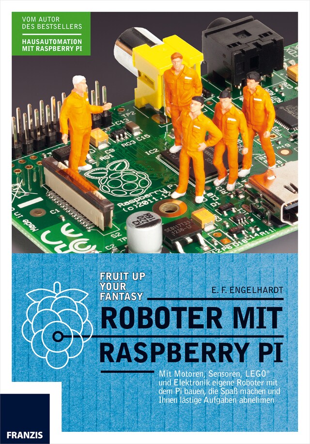 Buchcover für Roboter mit Raspberry Pi