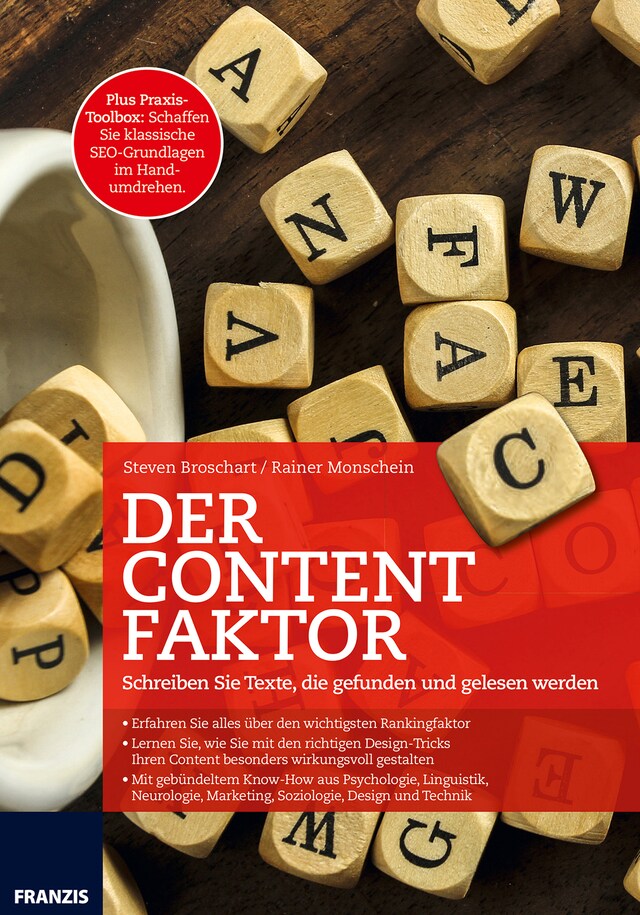 Kirjankansi teokselle Der Content Faktor