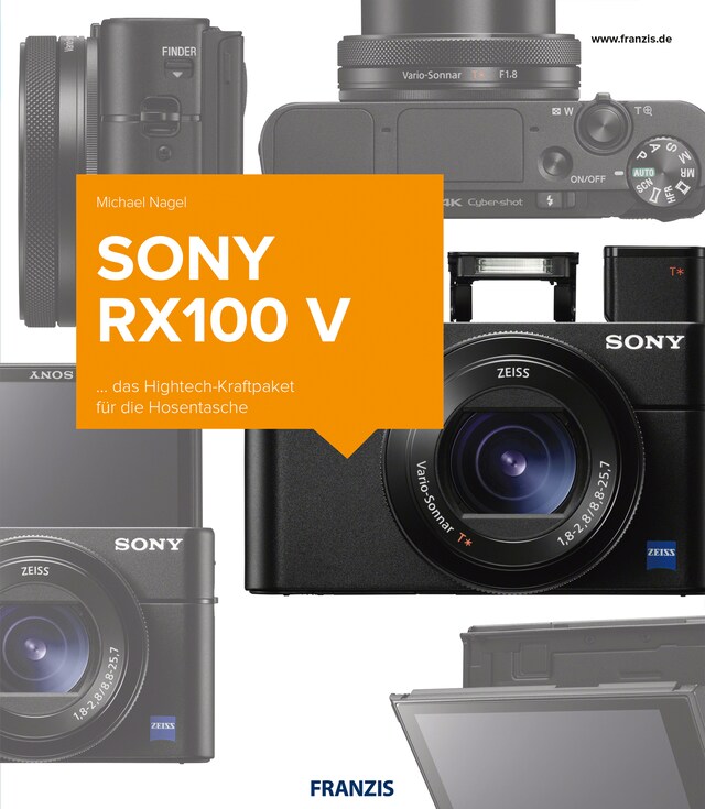 Bokomslag för Kamerabuch Sony RX100 V