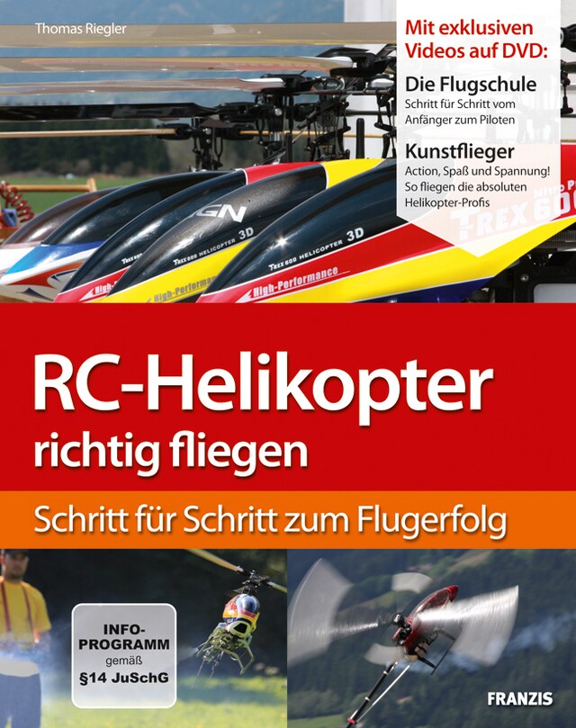 Buchcover für RC-Helikopter richtig fliegen