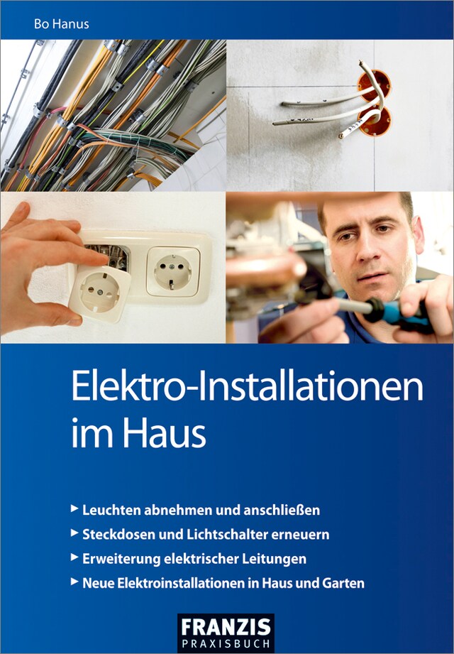 Buchcover für Elektro-Installationen im Haus