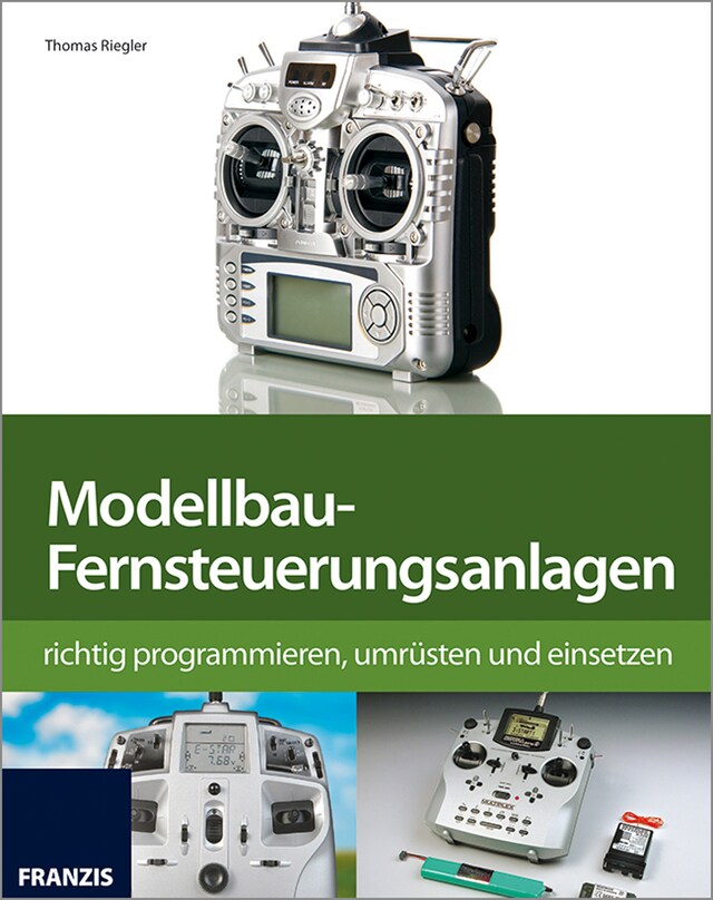 Buchcover für Modellbau-Fernsteuerungsanlagen