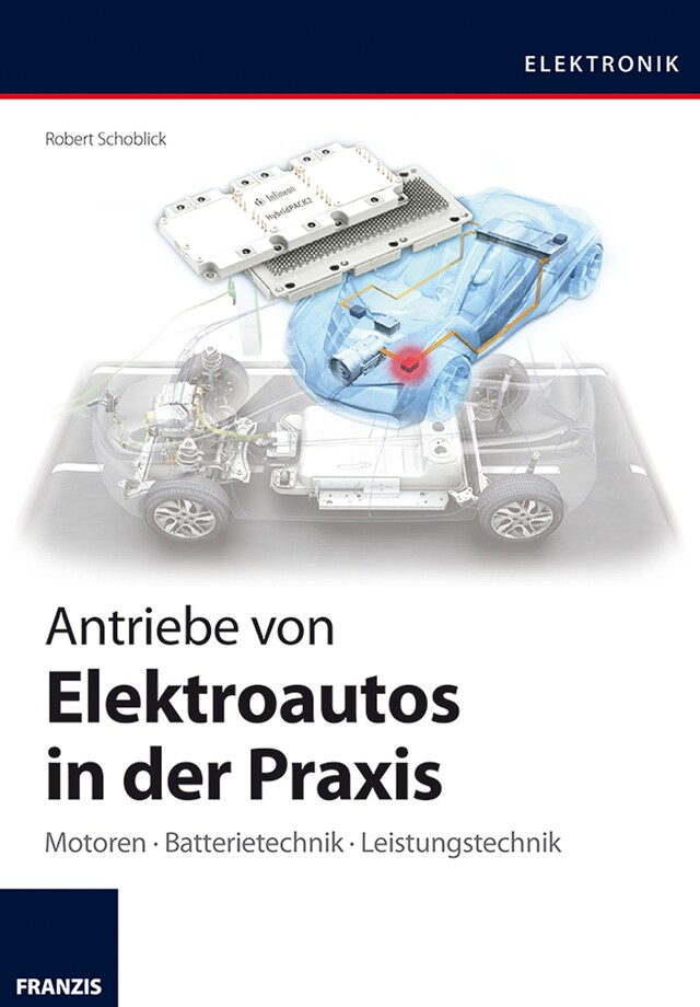 Buchcover für Antriebe von Elektroautos in der Praxis