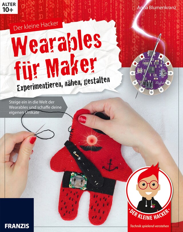 Buchcover für Der kleine Hacker: Wearables für Maker