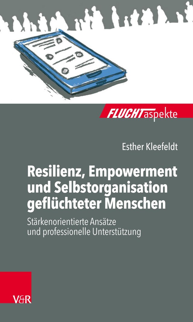 Kirjankansi teokselle Resilienz, Empowerment und Selbstorganisation geflüchteter Menschen